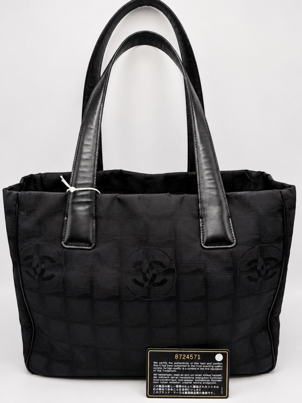Chanel New Travel Line tote.
